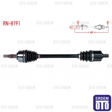 Renault Megane 1 Aks Sol Ön Komple 1.9 DT 1996-2003 