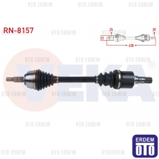 Renault Megane 2 Aks Sol Ön Komple 1.9 DCI 2002-2008  - 2