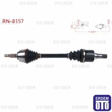 Renault Megane 2 Aks Sol Ön Komple 1.9 DCI 2002-2008 
