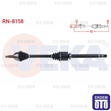 Renault Megane 2 Komple Aks Sağ Ön 1.9 Dci 2002-2008  - 2