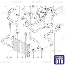 Renault Megane 2 Scenic 2 Kalorifer Hortumu Orjinal 8200357681 - 4