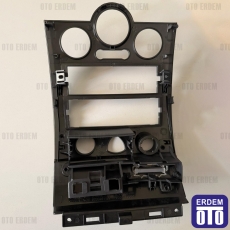 Renault Megane 2 Torpido Radyo Ve Klima Çerçevesi (Füme) (Analaog Klima) 8200491109 - 2