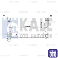 Renault Megane 3 Turbo Radyatörü 144960023R - 2