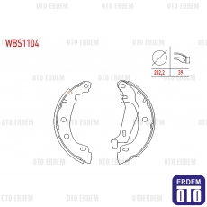 Renault Megane Fren Pabucu Balata Arka 1996-2003 