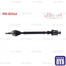 Renault Megane I Aks Sağ Ön Komple 1.6i 16V 1996-2003 