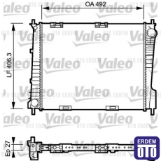 Renault Modus Motor Su Radyatörü Mekanik Valeo 8200468913