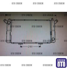 Renault R12 Motor Su Radyatörü 7702247461