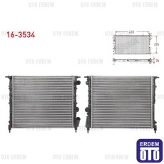 Renault R19 Su Radyatörü Mekanik 1.4 1988-2001 16-3534