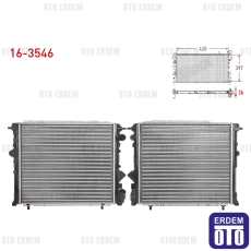 Renault R19 Su Radyatörü Mekanik 1.4 Karbüratörlü 1988-2000 16-3546