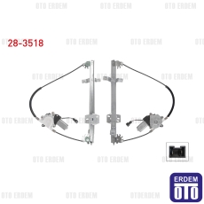 Renault R9 R11 Cam Krikosu Elektrikli Tellı Sol Ön 1.4-1.7 1985-1995 28-3518