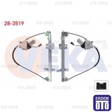 Renault R9 / R11 Flash Cam Krikosu Elektrikli Telli Sağ Ön 1985-1995 28-3519 - 2