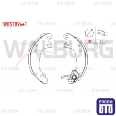 Renault R9 R11 Fren Pabuc Balata Arka 