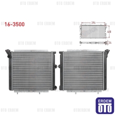 Renault R9 Su Radyatörü Mekanik 1.4-1.6 1985-2000 16-3500