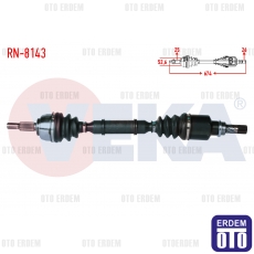 Renault Scenic 2 Aks Sol Ön Komple 1.5 Dci 2003-2009  - 2