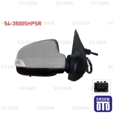 Renault Symbol 3 Sağ Dış Dikiz Aynası Mekanik Sinyallı Sensörlü Astarlı 2012 54-35005HPSR