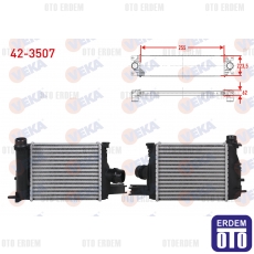 Renault Symbol 3 Turbo Radyatörü Intercooler 1.5 Dcı 2012 42-3507 - 2