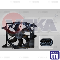 Renault Thalia 3 Fan Motoru Su Radyatörü Davlumbazlı Tekli 1.5 Dci 2014 25-3507 - 2
