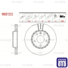 Renault Trafic 2 Fren Diski Ön Havalı 2001-2015 