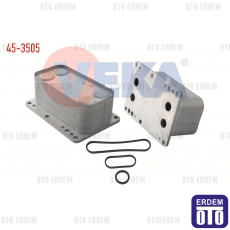 Renault Trafic 2 Latitude Laguna 3 Koleos 2006-2014 Yağ Soğutucusu Tek Contalı 2.0 DCI 45-3505 - 2