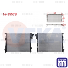 Renault Trafic 2.0 DCI 2006-2014 Su Radyatörü 16-3557B - 2