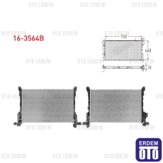 Renault Trafic 3 Su Radyatörü 1.6 Dci 2014 16-3564B