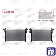 Renault Trafic 3 Su Radyatörü Brazing 1.6 DCI M-T AC+ 115 PS 2014 16-3559B - 2
