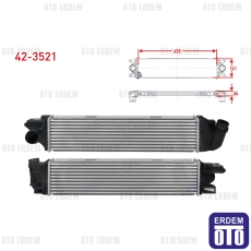 Renault Trafic 3 Turbo Radyatörü Intercooler 1.6 Dcı 2014 42-3521