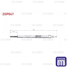 Renault Trafic II 2001-2014 Kızdırma Bujısı 