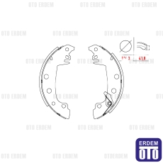 Şahin Kartal Doğan Fren Balata Arka 1993-2002 