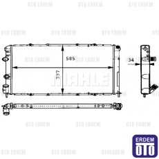 Scenic 1 Motor Su Radyatörü Mahle 7700838133 - 2
