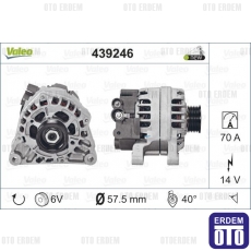 Scudo Alternatör Şarj Dinamosu 12V 70A 1.9D Valeo 9621791680