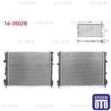 Su Radyatoru Brazıng M-t Renault Clıo Iı 1.5 Dcı - 1.4 - 1.6 1998-2005 / Kangoo 1.5 Dcı 1998-2008 / Symbol Iı 1.5 Dcı 2008-2012 / Dacıa Logan 1.5 Dcı - 1.4 2004-2012 / Sandero 1.5 Dcı - 1.4 2008-2013 16-3502B