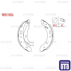 Symbol II Fren Pabuc Balata Arka Levyeli 2008-2012 