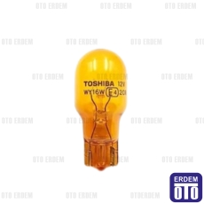 Toshiba Wy16w halojen ampul 12v 16w T15 Megane 4 Stop Ampülü WY16W - 267170492R