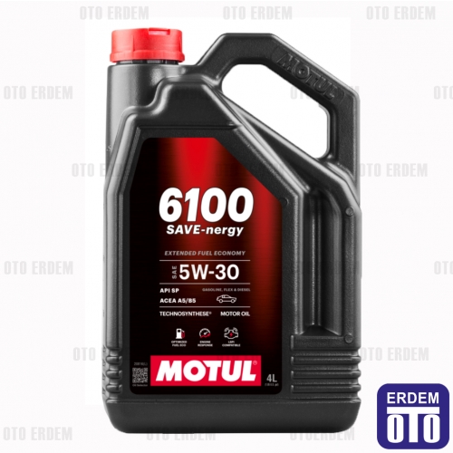 Motul 5w-30 6100 Save-Nergy 4 Litre Motul Motor Yağı MOTUL-113134