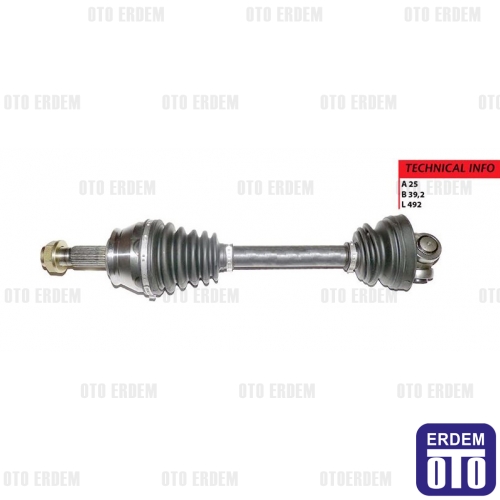 Pratico Ön Aks Sol MGA 51810626 ANK-10500008 ANK-10500014 FI-8051