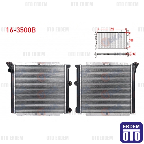 Renault R9 Su Radyatörü 1985-2000 16-3500B ORIS-MRN259034 KLR